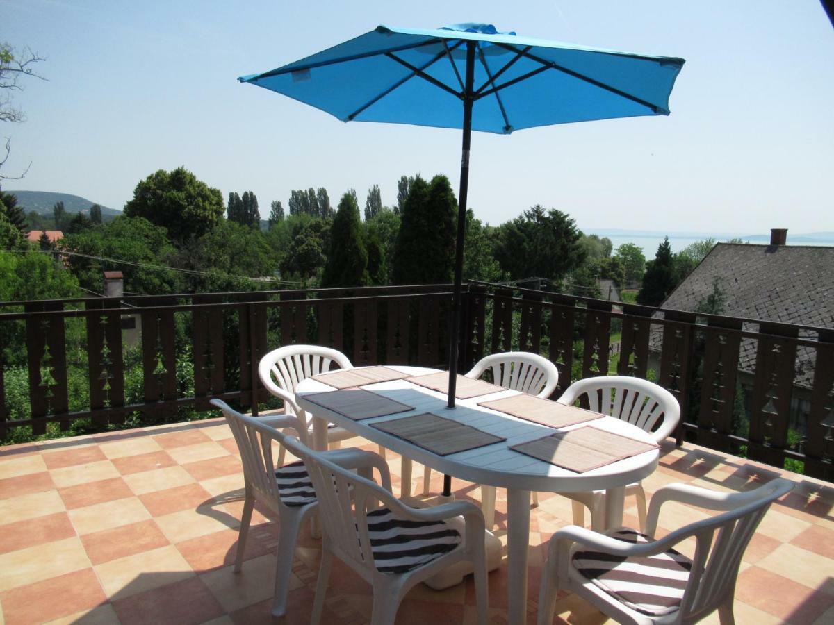 Panorámás apartman 4+1 Ábrahámhegy Esterno foto